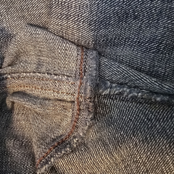 LOFT Blue Skinny Jeans with Subtle Wash and Lived-in Look - Picture 6 of 6